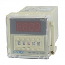 DH48S-11 LCD Display Time Timer Delay Relay 11-Pin DPDT 0.01S-9999H AC 48V