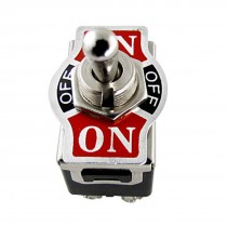 AC 15A/250V 20A/125V DPDT 3 Position On-OFF-On Toggle Switch 6 Screw Terminals