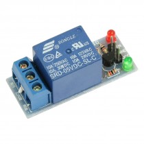 Single Channel DC 5V 10A 250V/125VAC 30V/28VDC Low Lever Relay Module