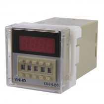 DH48S-2Z Power on Time Delay Relay 8-Pin DPDT 0.01S-99H99M AC 220V