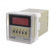DH48S-2ZH Power on Time Delay Relay 8-Pin DPDT 0.01S-99H99M AC/DC24V