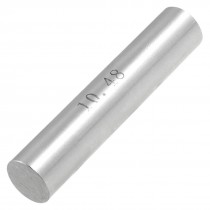 Hole Measuring 10.48mm x 50mm Pin Gage Gauge w Plastic Cylindrical Box