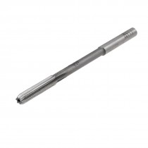 4mm x 4mm x 75mm High Speed Steel Straight Shank Machine Reamer Gray