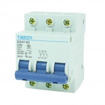 AC 400V 50A 3 Poles 3P Overload Protection MCB Mini Circuit Breaker