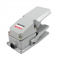AC 380V 250V 10A Antislip Metal Momentary Industrial Foot Pedal Switch w Guard