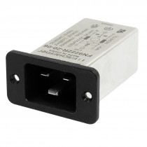 Solder Lug Terminals 10A 125V/250VAC IEC Inlet EMI Filter