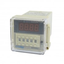 DH48JA AC/DC12V 50/60Hz Programmable 8 Pins 1-999900 Digital Counter Relay