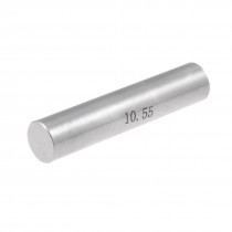 Hole Measuring 10.55mm x 50mm Pin Gage Gauge w Plastic Cylindrical Box