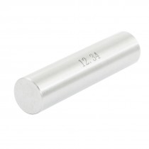 12.34mm Diameter Tungsten Carbide Plug Pin Gage Gauge w Plastic Case