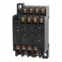 PTF-14A 10A 250VAC 14 Pins DIN Rail Mount Power Relay Socket Base for HH54P