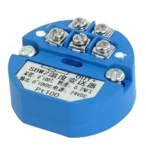 PT100 Temperature Sensor Transmitter 0-100 Celsius Output 0-10V DC