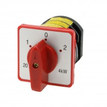 HZ5-20/4 AC 380V 20A 20A/1/0/2/4KW Universal Rotary Changeover Switch