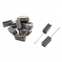 6.3mm x 6.3mm x 14mm Carbon Brushes for Generic Electric Motor 10 Pcs