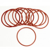 10pcs 65mm Outside Dia 3mm Thickness Industrial Rubber O Rings Seals