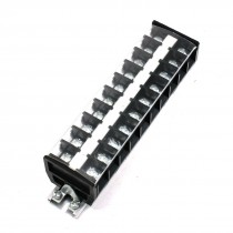 DT 3010 10 Positions Covered Screw Terminal Strip Block 660V 30A