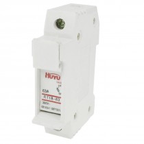 RT18-63 AC 380VV 63A 1 Pole 1P 14x51mm Cylindrical Fuse Holder Base