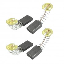 4 Pcs Power Tool 1/5" x 25/64" x 7/25" Carbon Motor Brushes