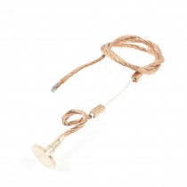 55cm x 0.4cm 4mm Dia K Type Button Head Cooper Fuse Link 100A