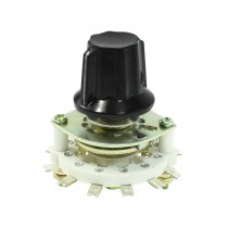 1P11T Band Channel Ceramic Rotary Switch Selector w Handle