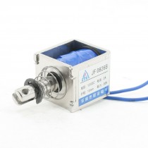 DC 12V 2A Push Pull Type Open Frame Solenoid Electromagnet 10mm 20N 4.4LB
