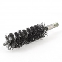12mm Thread 35mm Diameter Steel Wire Tube Brush Cleaning Tool