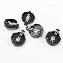 CR/LIR2032 2025 2016 Single Button Battery Holder Case 5 Pieces