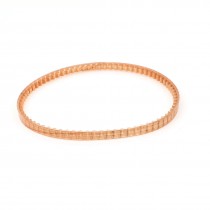 11.4" Girth Single Sided Rubber PU Multi Wedge Timing Belt Orange