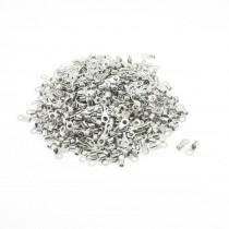 500 Pcs RNB3.5-4 Ring Tongue Type Non Insulated Terminals for AWG 14-12
