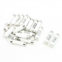 20 Pcs 500V 20A 10x38mm Cylindrical Ceramic Tube Fuses Link R015 RT14 RT18 RT19