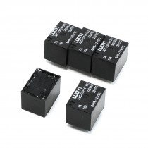 DC 28V/10A AC 220V/7A 5 Pins General Electromagnetic Relay DC 12V Coil 5 Pcs