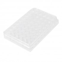 Clear Plastic Rectangle Shape 48 Compartments Cell Culture Plate