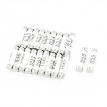 20 Pcs 500V 16A 10x38mm Cylindrical Ceramic Tube Fuses Link R015 RT14 RT18 RT19