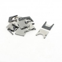 SMT PCB Mounting Push-push Type SD Memory Card Sockets Connectors 15 Pcs