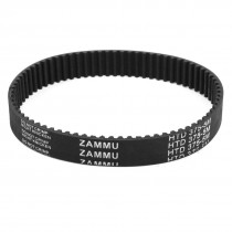 5mm Pitch 15" Inner Girth 17mm Width Synchro Timing Belts Black