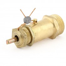 Metal 1/2"PT Thread Safety Pressure Relief Valve Gold Tone for Air Compressor