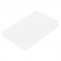 Clear Plastic Rectangle Shape 96 Compartments Cell Culture Dish
