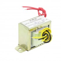 220V 50Hz Input to 12V 30W Output EI Core Double Phase Power Transformer