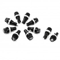 10 Pcs Thread Connecting Panel Mounting Fuseholder for 5mm x 20mm Fuse