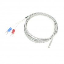 K Type 800C Thermocouple Temperature Probe Sensor 4.9Ft Length