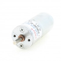 25mm Body Dia Two Terminals Auto Shutter Gear Motor 24VDC 50RPM