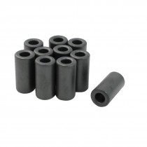 10 Pcs 14x7x28.5mm Toroid Ferrite Cores Dark Gray for Power Transformers