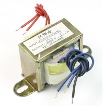 220V 50Hz Input to 12V 5W Output EI Core Double Phase Power Transformer