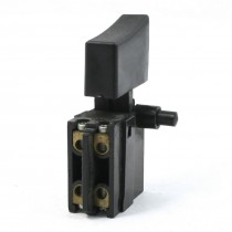 Power Tool Push-Lock Button Trigger Switch DPST Dual Pole AC250V 6A