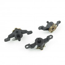 3 Pcs AC 220-250V 1A Speed Control Switch Black for Electric Wall Ceiling Fan