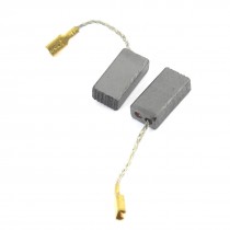 Gray Replacing Power Tool 15mm x 8mm x 5 mm Carbon Motor Brushes 2 Pcs