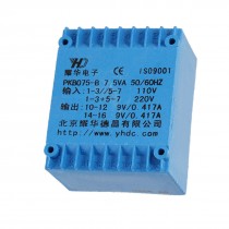 PKB075-B 7.5VA 8 Pin PCB Mount Encapsulated Transformer