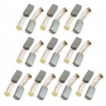 20 Pcs Single Shunt 15/32" x 15/64" x 5/32" Motor Carbon Brushes
