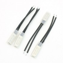 4 Pcs 45C Celsius Degree Bimetal Head Temperature Control Switch N/C 250V 5A