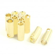 5.5mm Brushless Motor Spare Part Banana Plugs Female Connector 10 Pcs