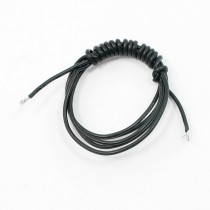 Black 20AWG Industrial Equipment Devices Glass Fiber Silicone Wire 1M